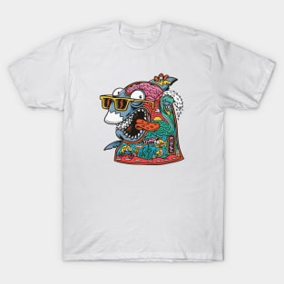 Tripping Shark T-Shirt